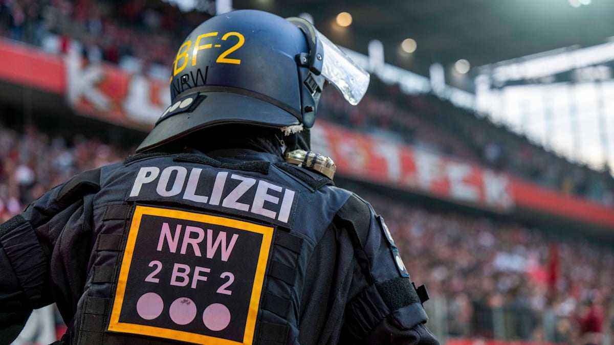 1400 Cops, 20 stadionbans, 500 hools: kölns derby steht unter kriegsregeln