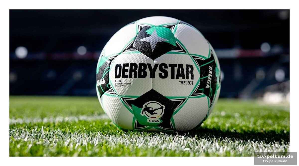 Ein ball, der zeigt, was in der 3. liga steckt