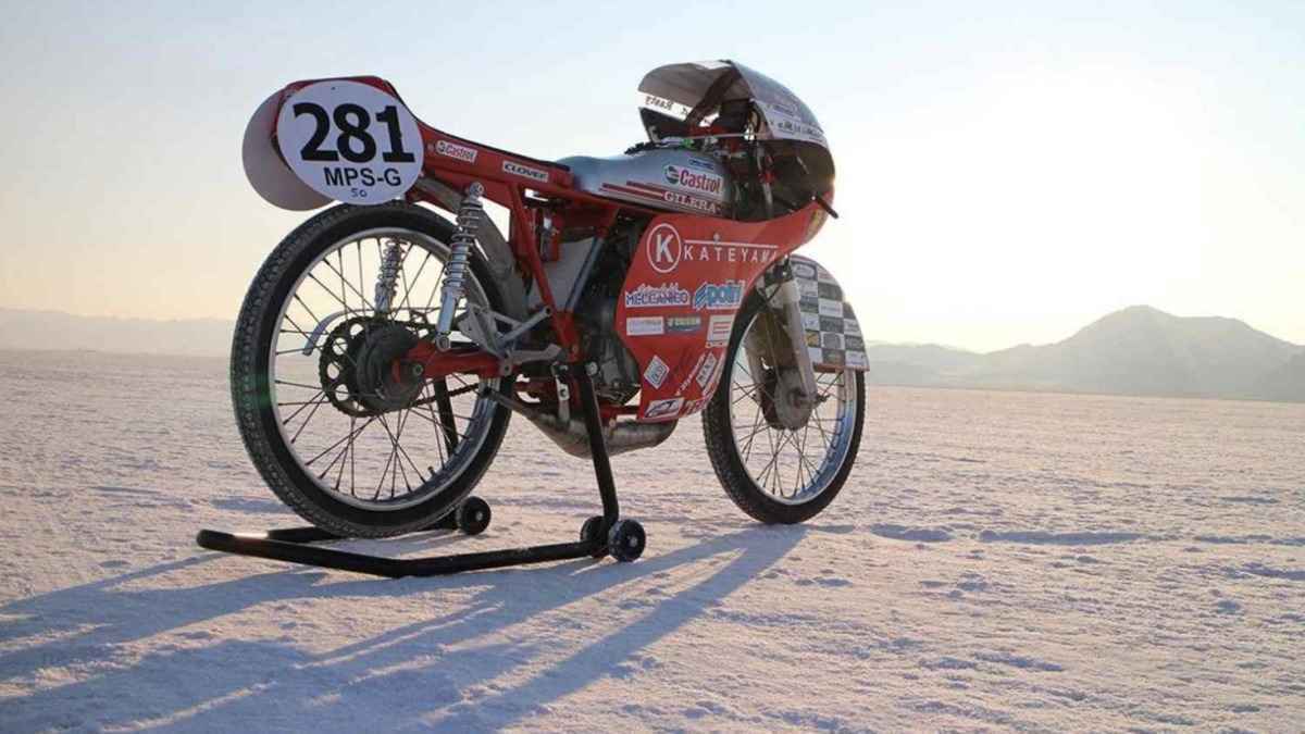 50 Cm³, 233 km/h: die mini-raketen, die motogp und bonneville zerstörten