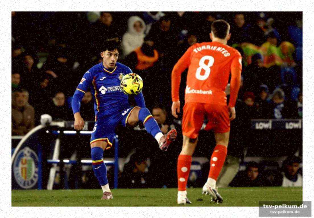 Getafe, rayo, espanyol – nullnummer mit gelber karte