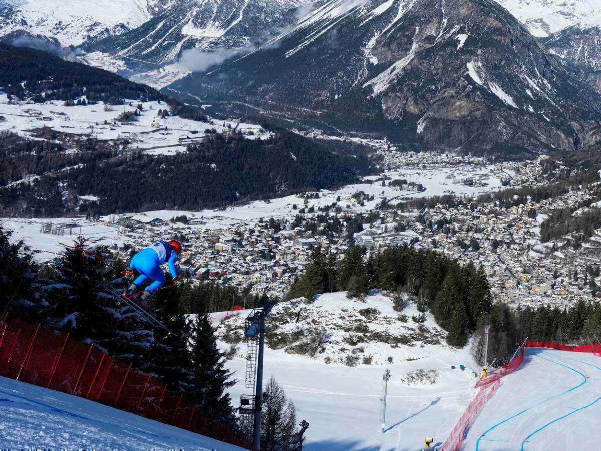 Abfahrt in bormio: italienische hoffnungsträger – sturz von hemetsberger