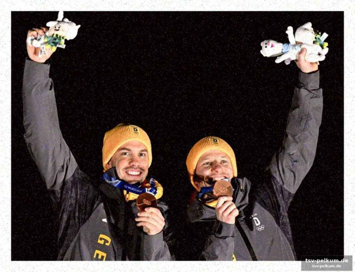 Siebte goldmedaille katapultiert duo an die spitze