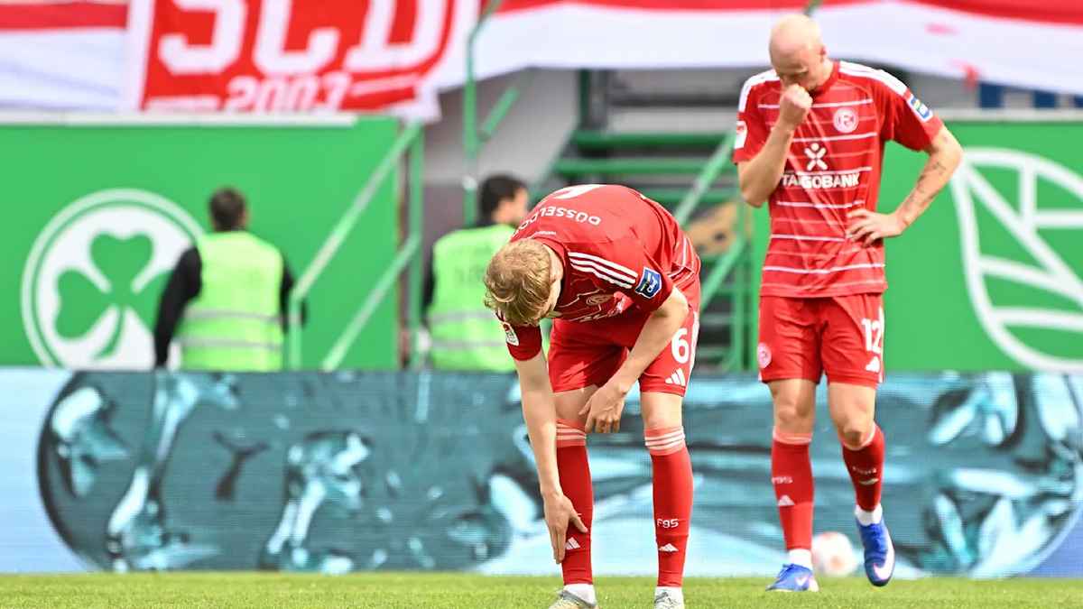Abstiegskrimi in liga zwei: düsseldorf strauchelt, fürth rettet sich!