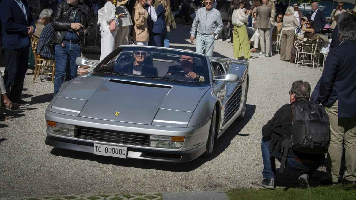 Agnellis testarossa spider: einziges exemplar kommt nach como!