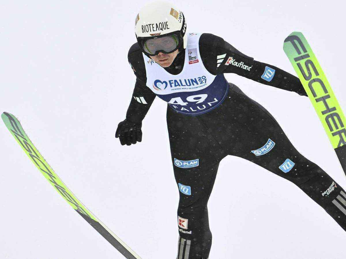 Agnes reisch verpasst podest: deutsche skispringerinnen rutschen weiter ab