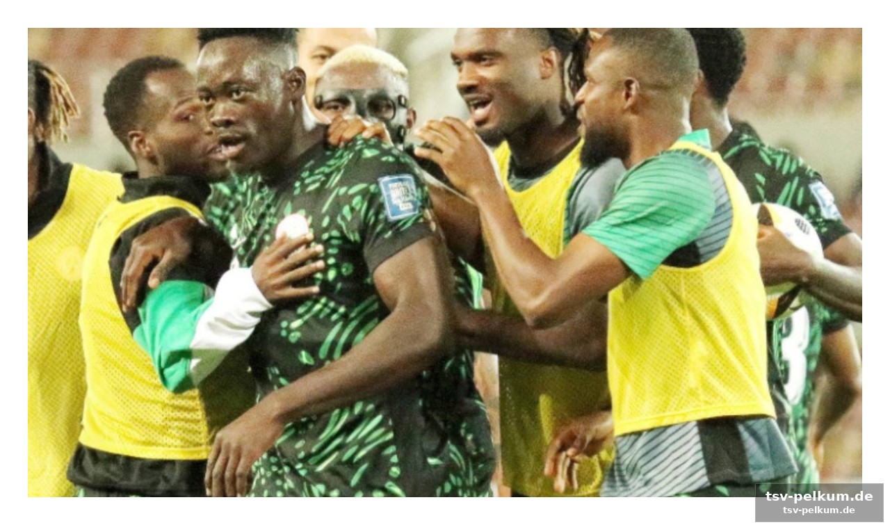 Nigerias super-águilas holen ihren schützen