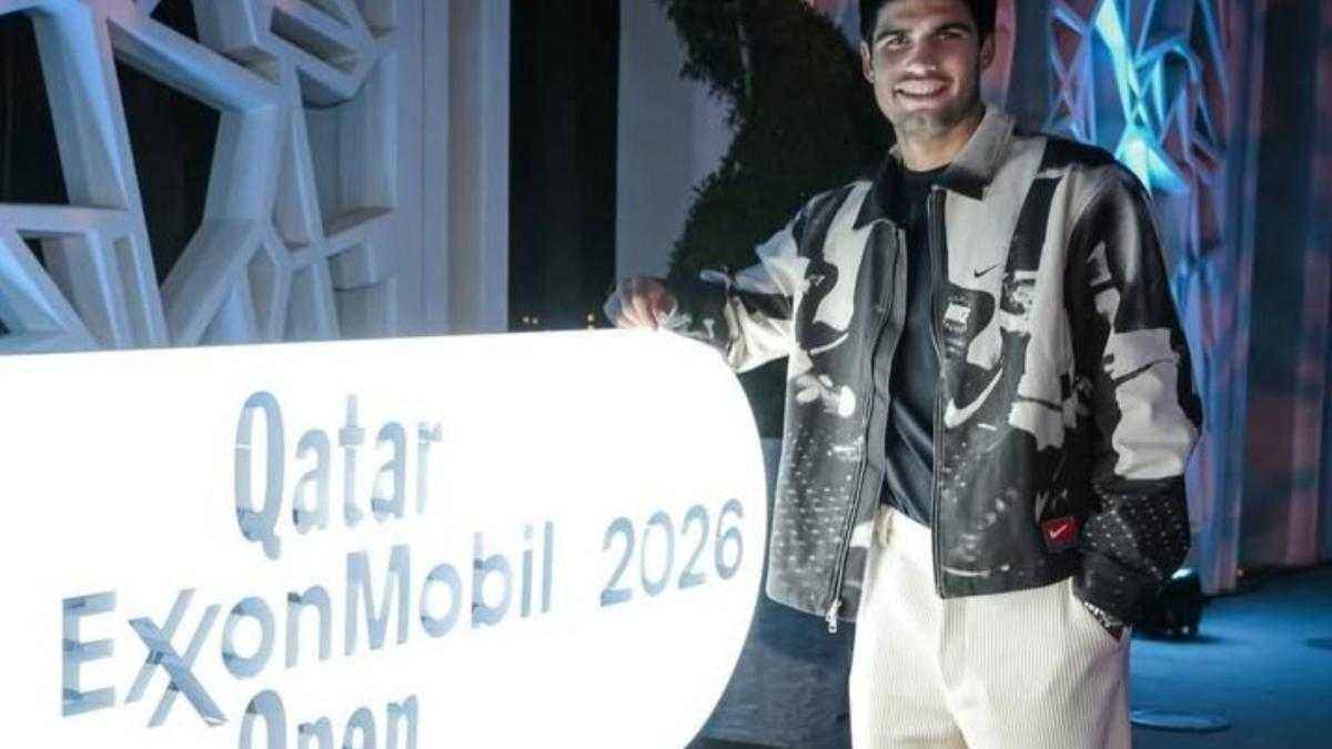 Alcaraz bereitet sich in doha auf das comeback vor: wind und temperatur als schlüssel