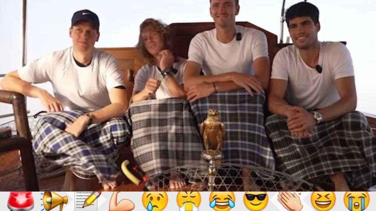 Alcaraz und die top-stars beim angeln in doha – und die vorbereitung auf die sandplatzsaison