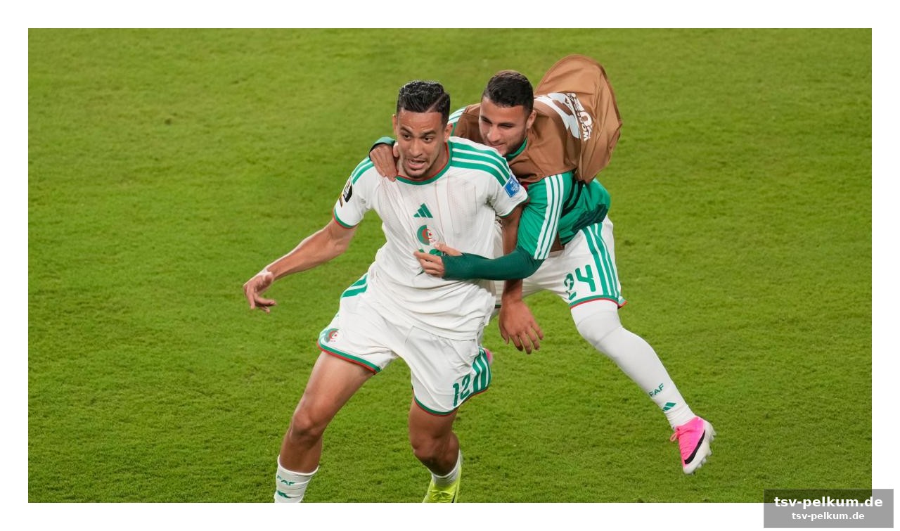 Die lichtblicke des spiels: algeriens angreifer im fokus