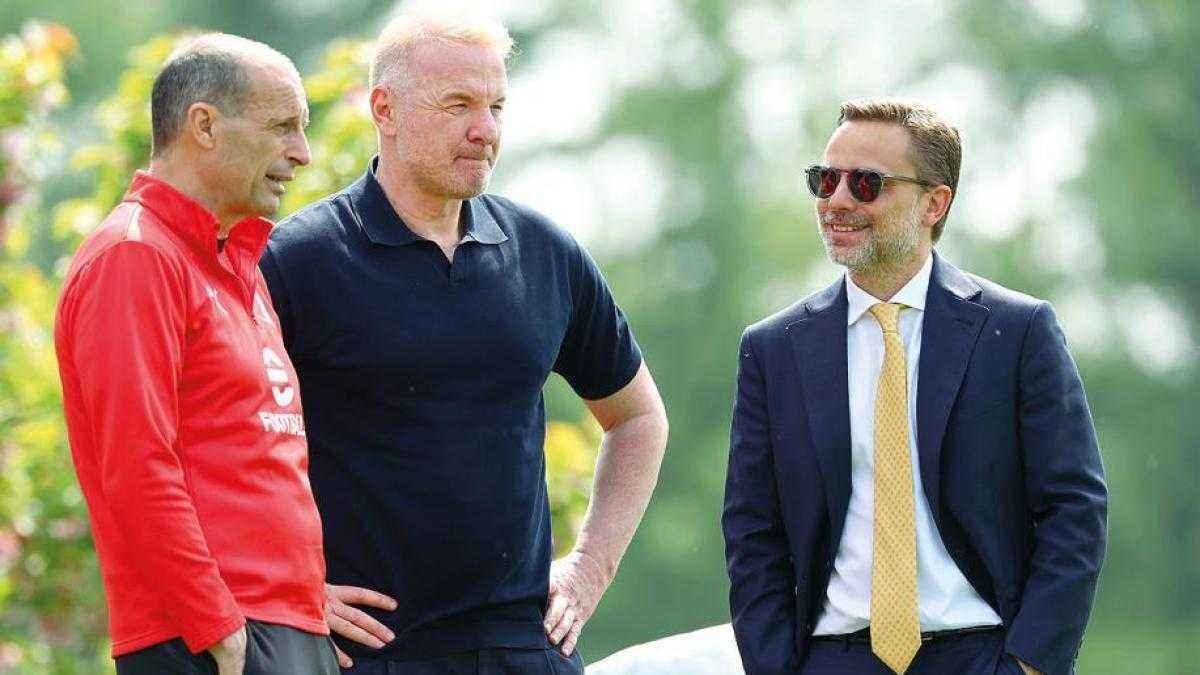 Allegri und furlani brechen das schweigen: milan-boss serviert champions-league-garantie