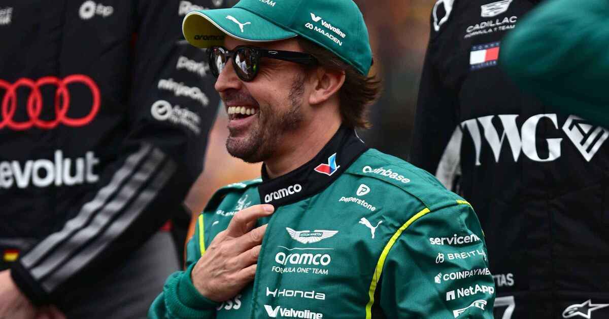 Alonso cruzó el mundo tras ser padre y aterriza en suzuka con las manos dormidas y el corazón despierto