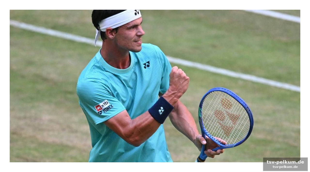 Ein starkes signal vor dem grand slam