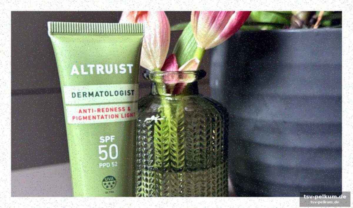 Fokus auf hellere hauttöne und rosacea