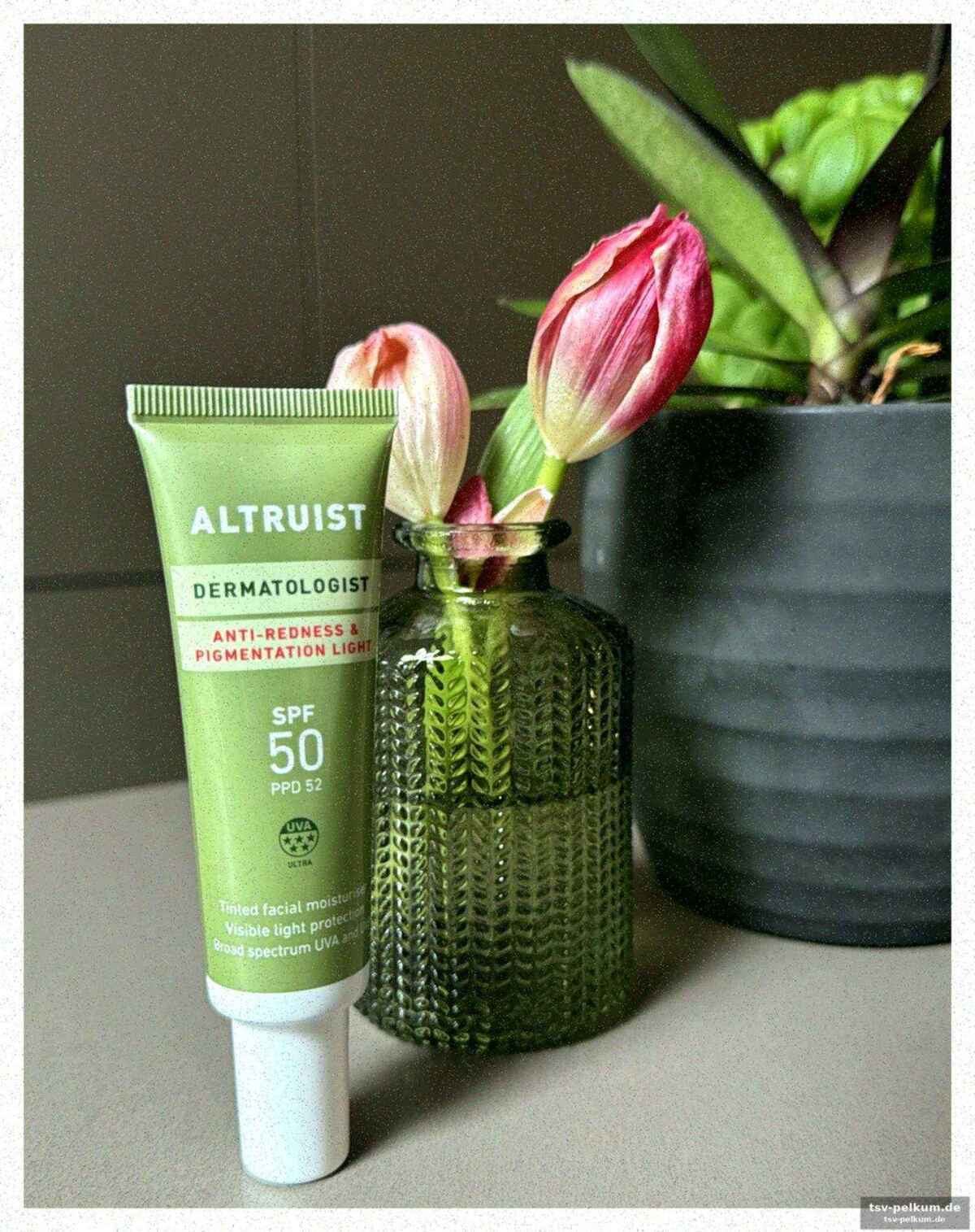 Die neue formel: anti-redness &amp; pigmentation light