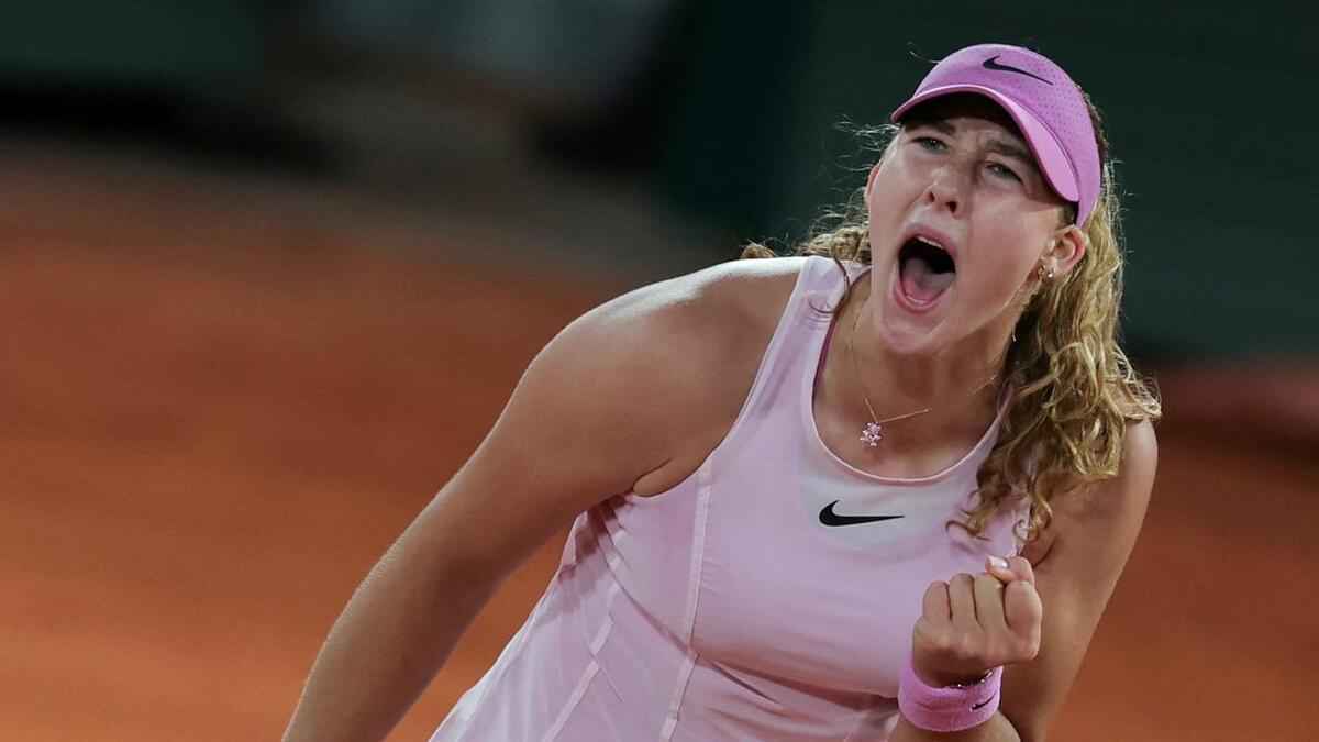 Andreeva demoliert kostjuk – erster finaleinzug bei grand slams!