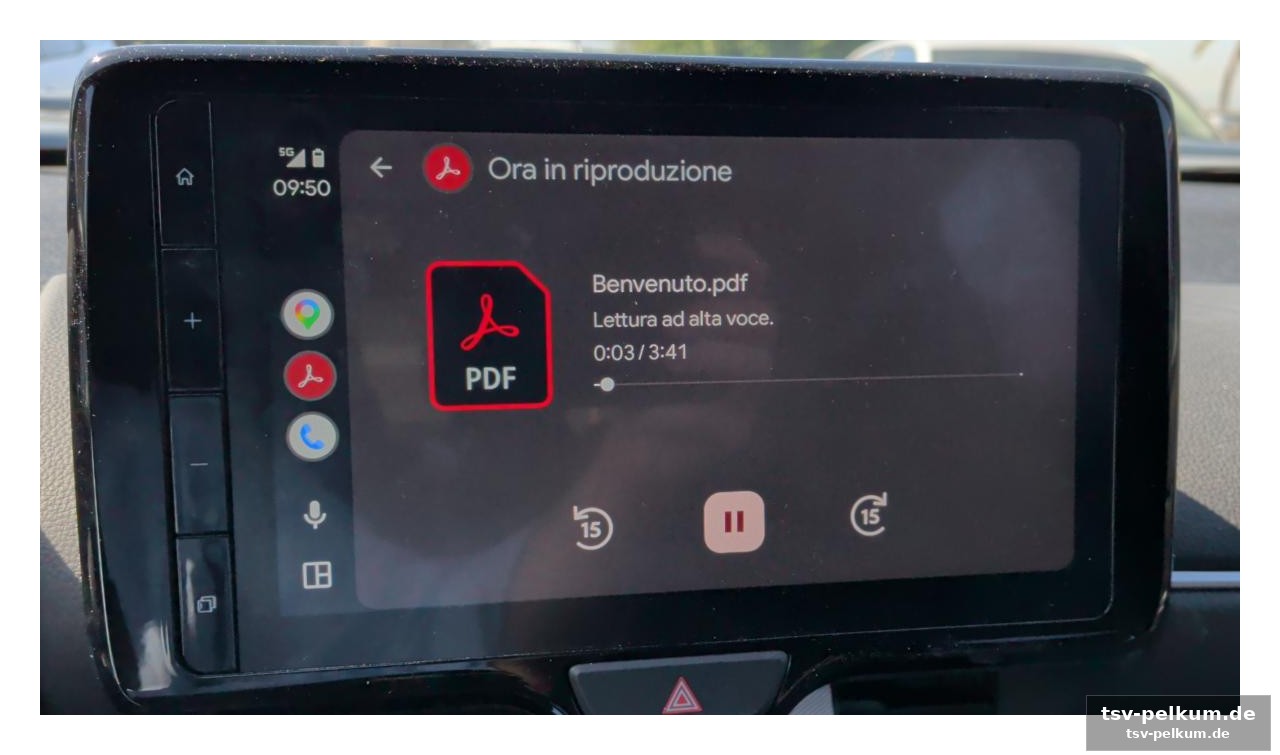 Google meet-integration: meetings auch im auto möglich