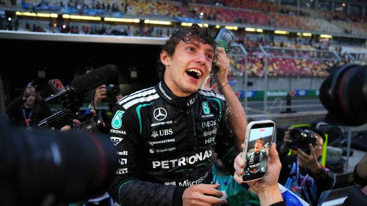 Antonelli, 19, trägt schon den mythos ferrari – und die last eines ganzen landes
