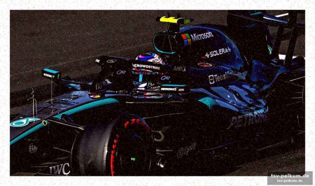 Mercedes dominiert, ferrari lauert mit hamilton und leclerc