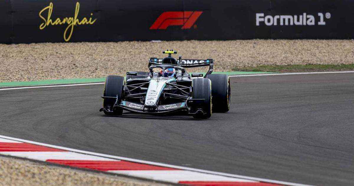Antonelli rast mit 19 jahren die formel 1 auf: mercedes erlebt shanghai-blitz