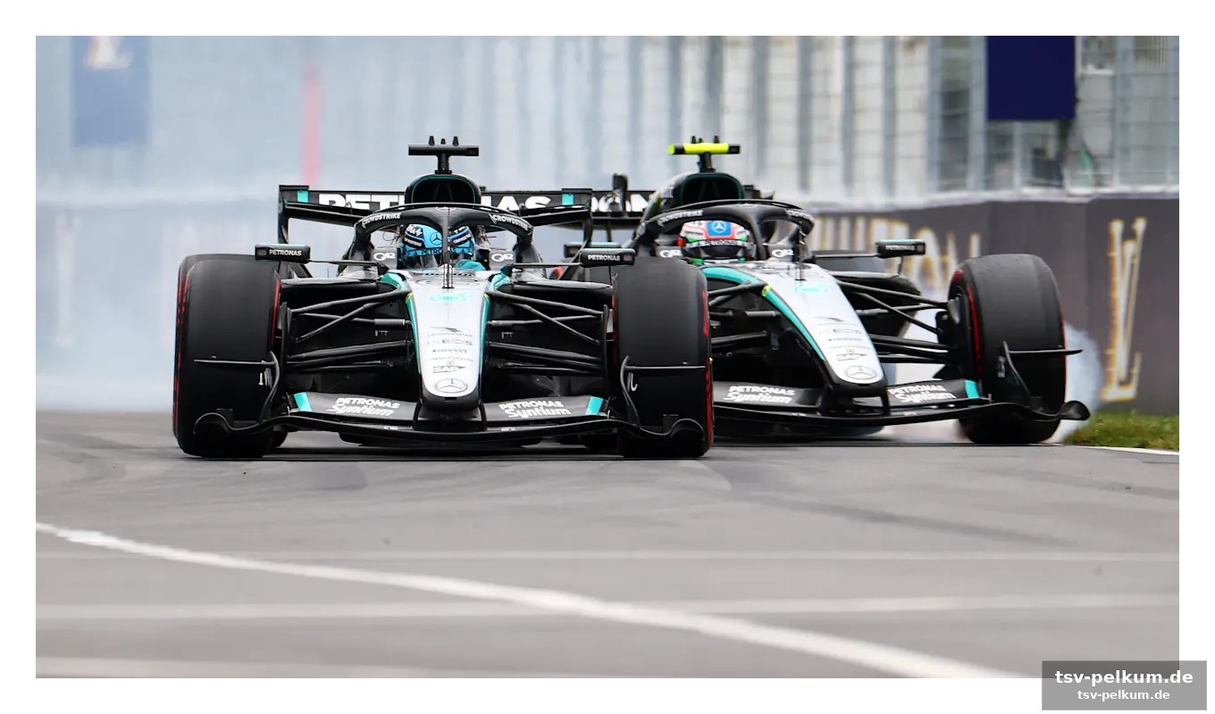 Motorschaden wirft russell zurück