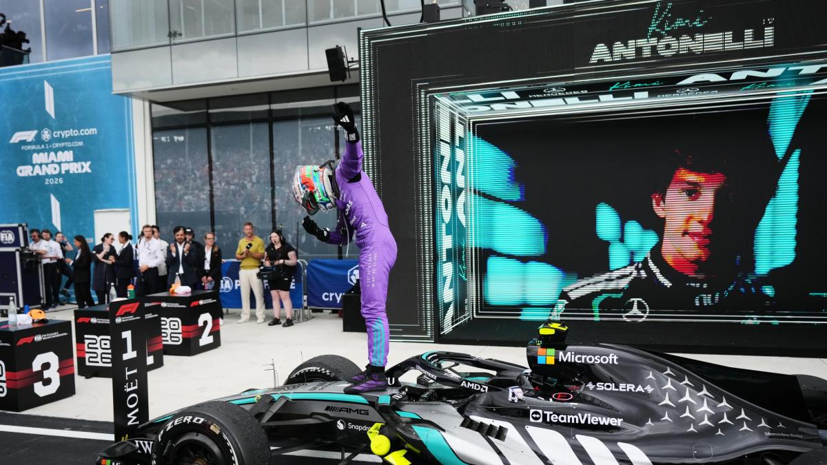Antonelli schreibt geschichte: der neue star der formel 1!