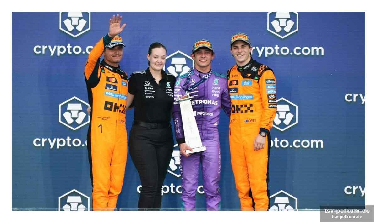 Mclaren mit starker teamleistung auf dem podium