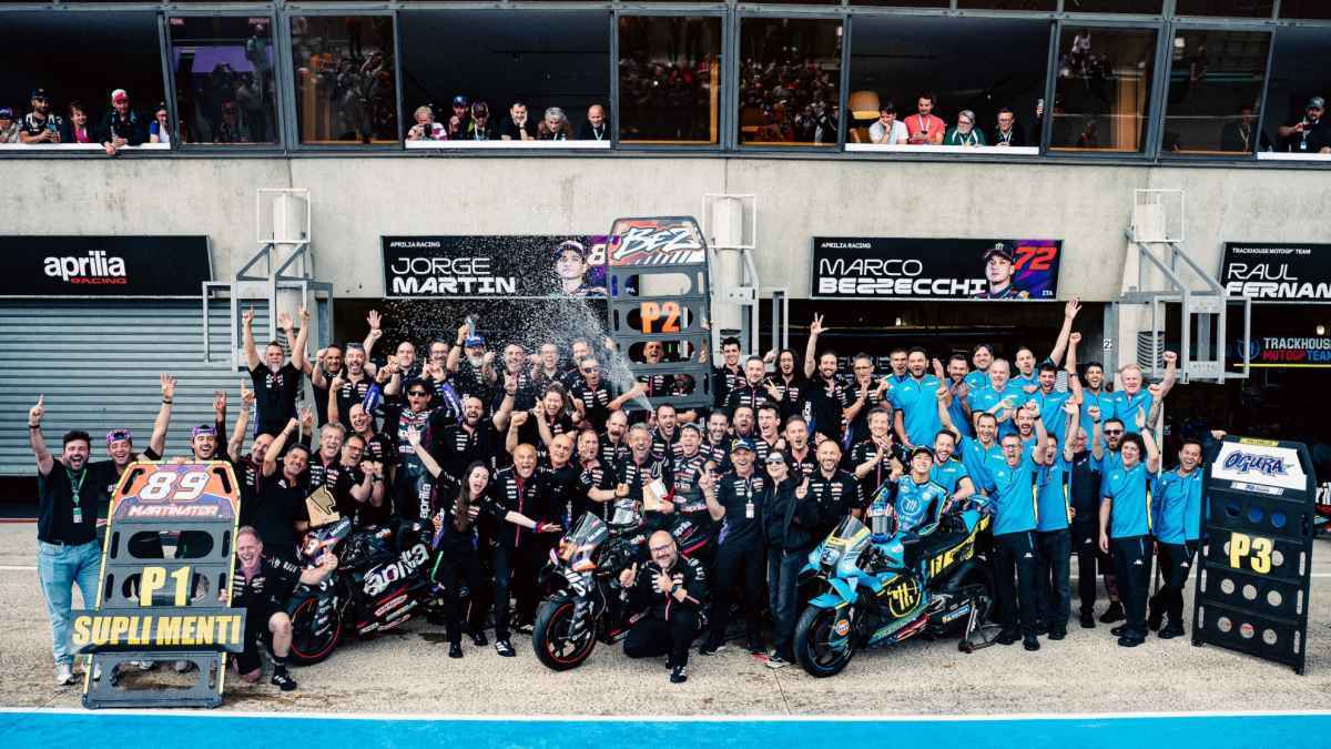 Aprilia feiert historisches motogp-podest – und rivola packt über martins nervenprobe aus
