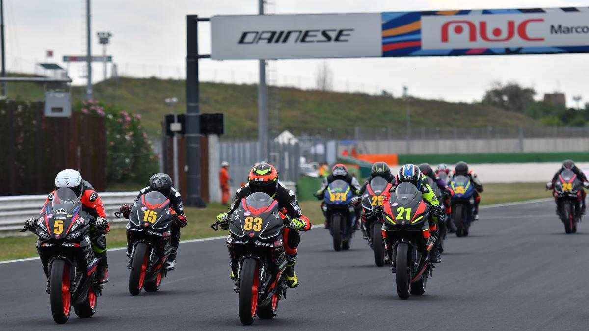 Aprilia rs 457: junge talente stürmen auf die rennstrecke!