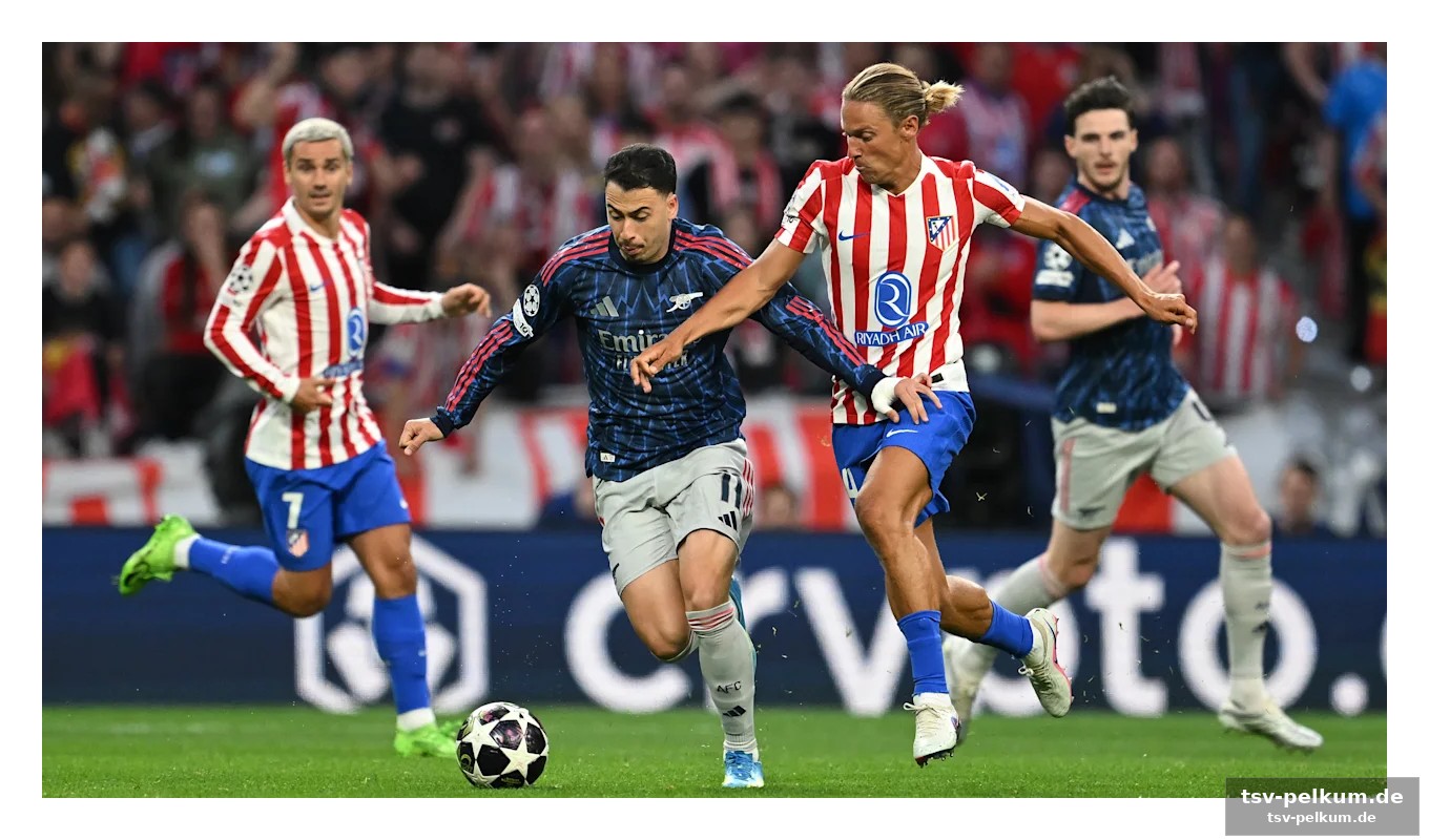 Die gunners mit heimvorteil – doch atlético ist kein selbstläufer