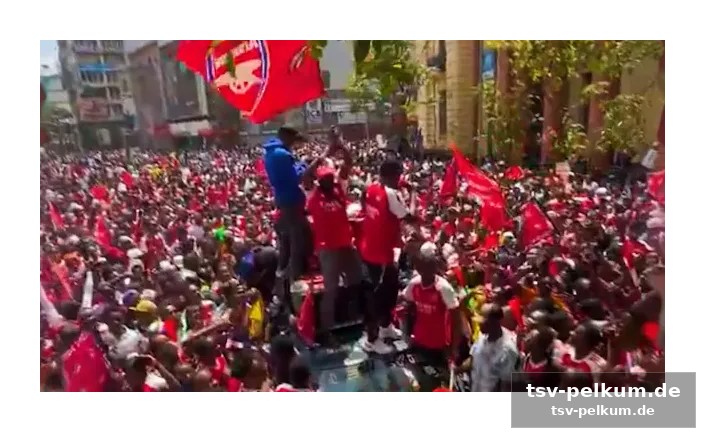 Ein fest der emotionen: arsenal-fans stürmen die straßen