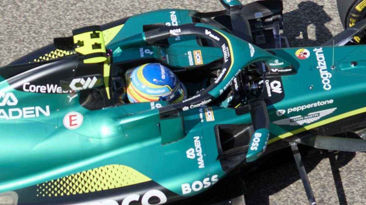 Aston martin mit motorschaden – ferrari und mercedes setzen sich durch