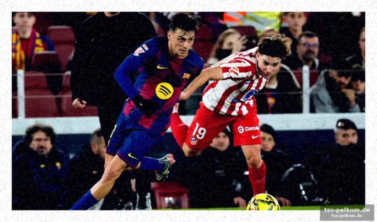Die ausgangslage: barcelona mit breiter brust, atlético im fokus