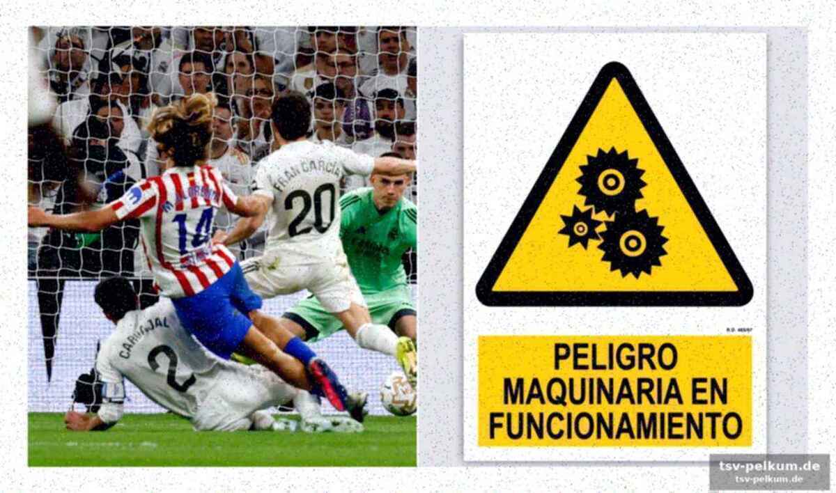 Atlético zählt nach: nur zwei fouls im ganzen clásico?