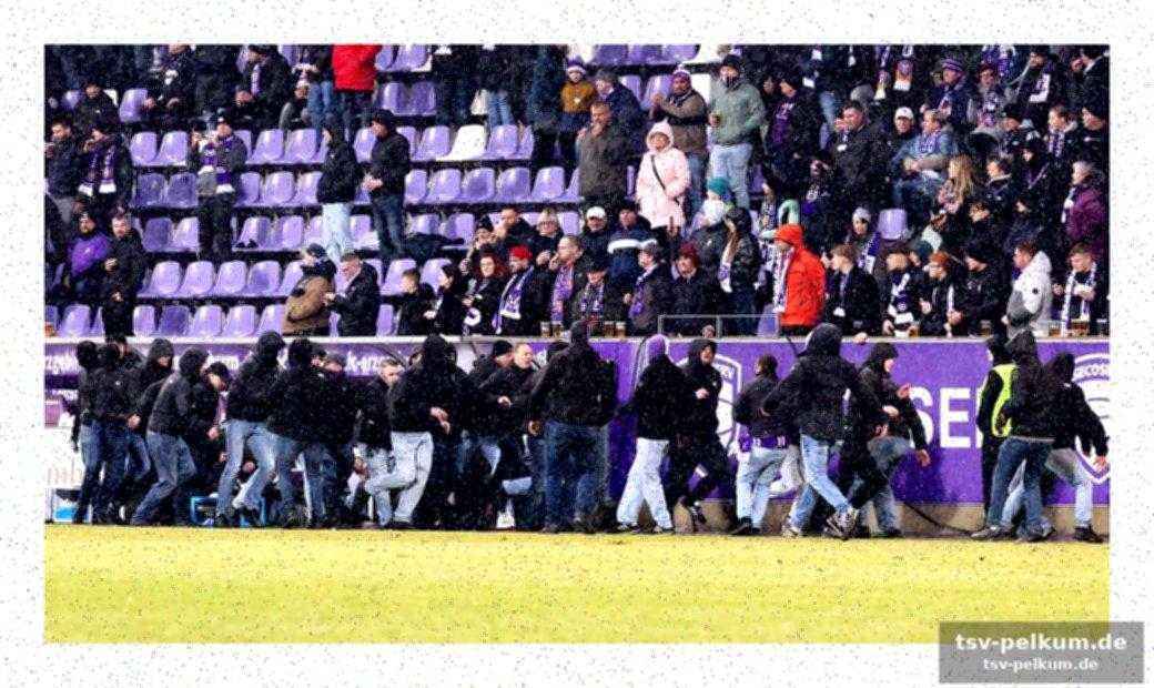 Der ablauf des platzsturms: chaos im stadion