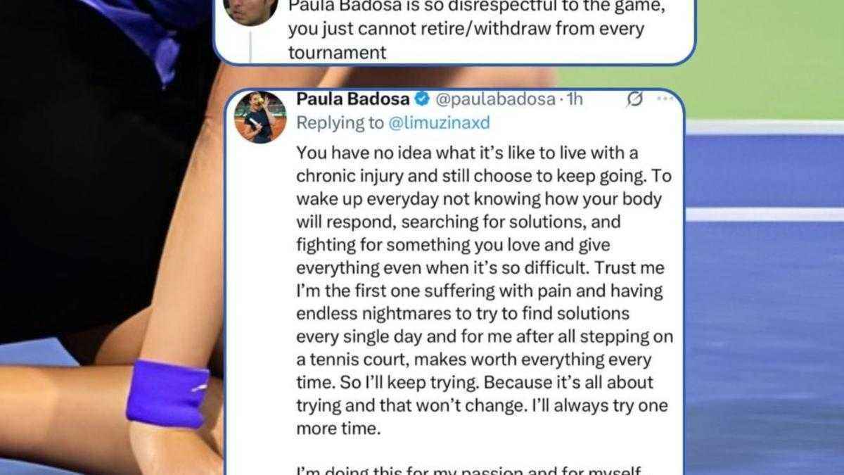 Badosa-aus in dubai: verletzungsprobleme und ein klarer appell an die fans