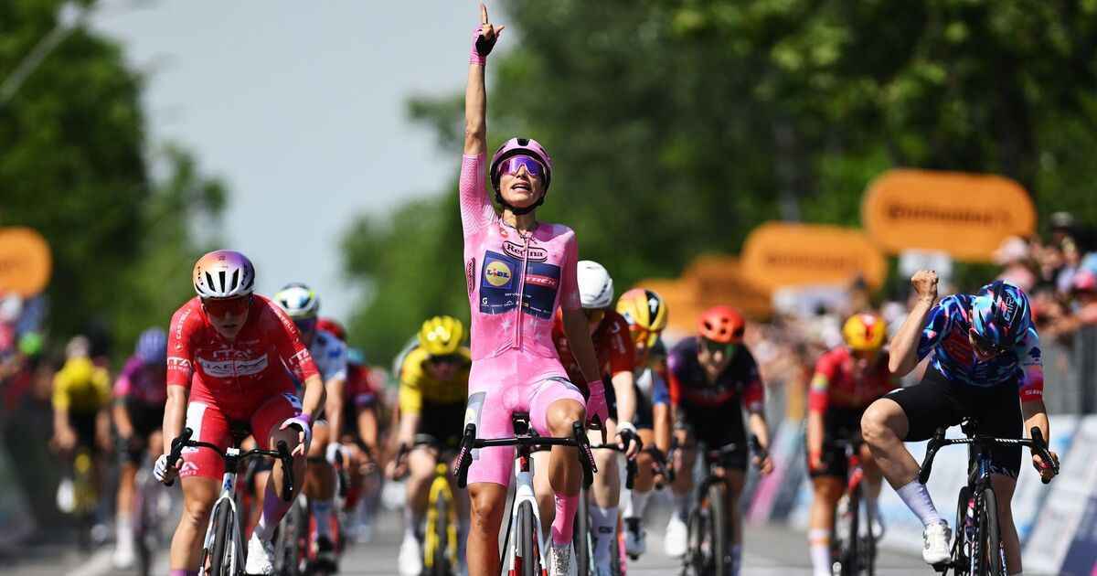 Balsamo triumphiert: wiebes-disqualifikation überschatten den giro d’italia women!