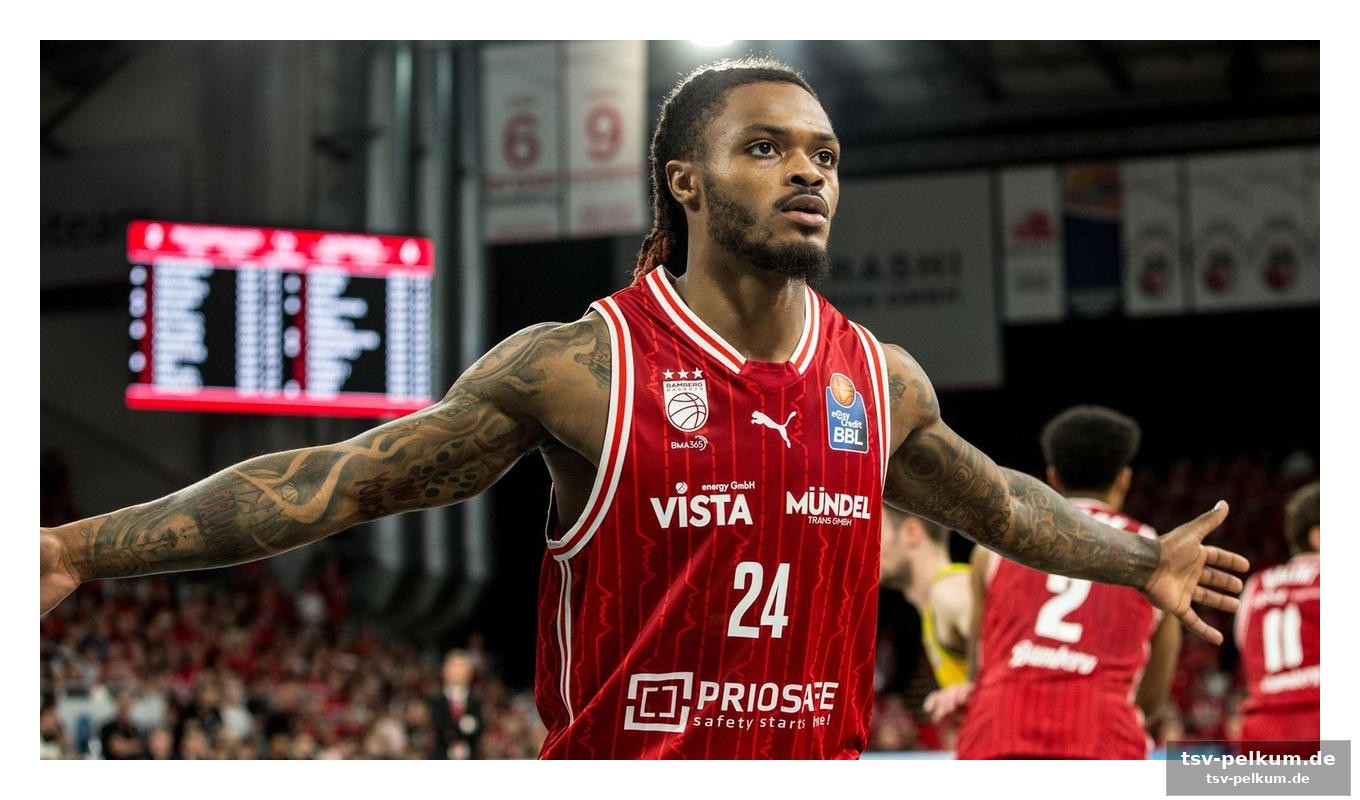 Die bamberger defensive beeindruckt