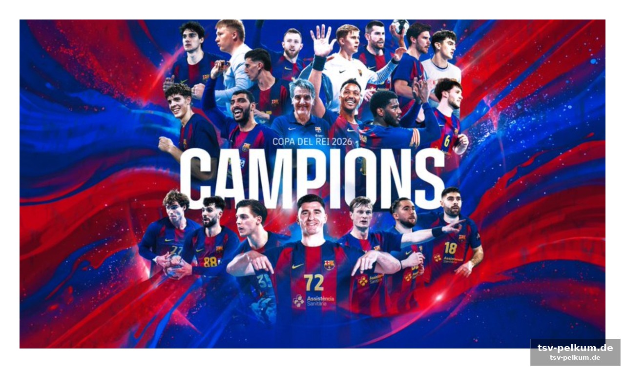 Nielsen und mem führen barça zum triumph