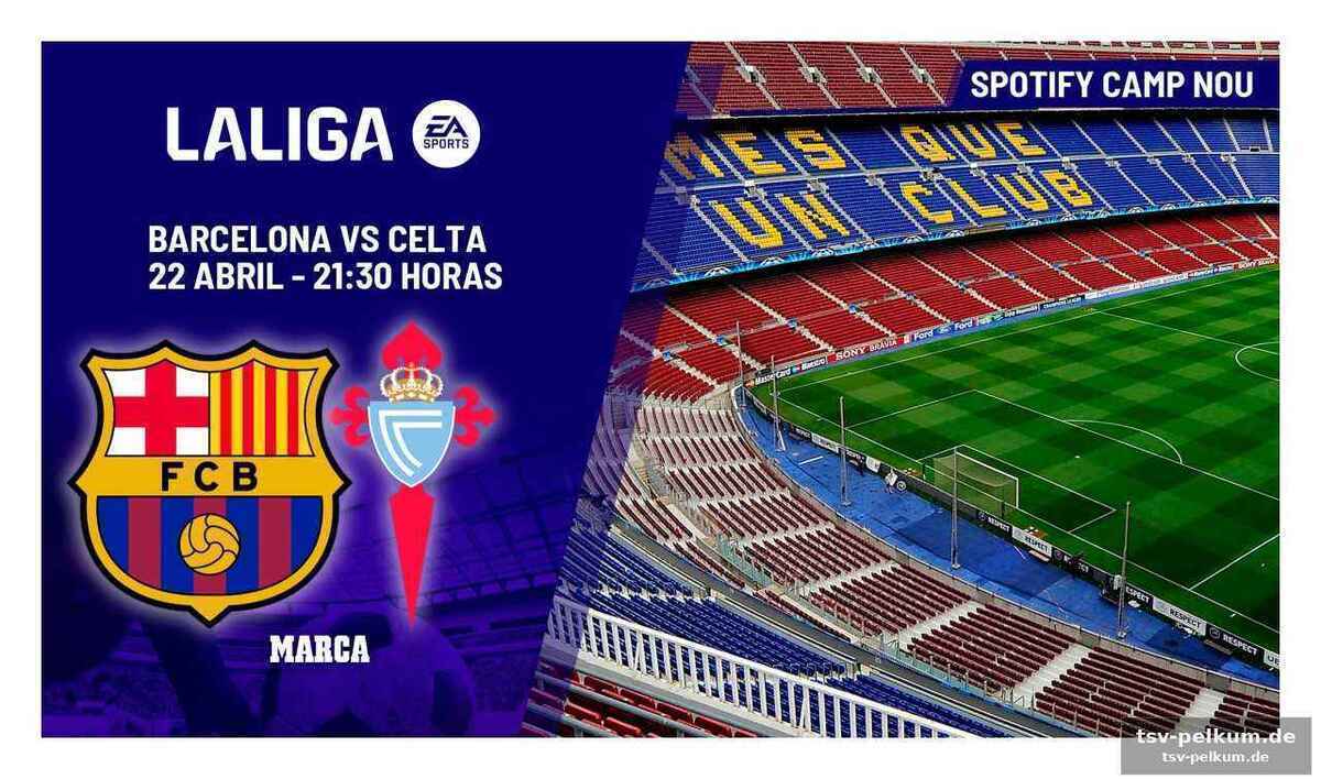Die ausgangslage: barcelona auf titelkurs, vigo im abstiegskampf