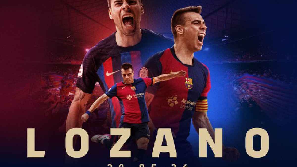 Barcelona würdigt lozano: abschied im spitzenspiel