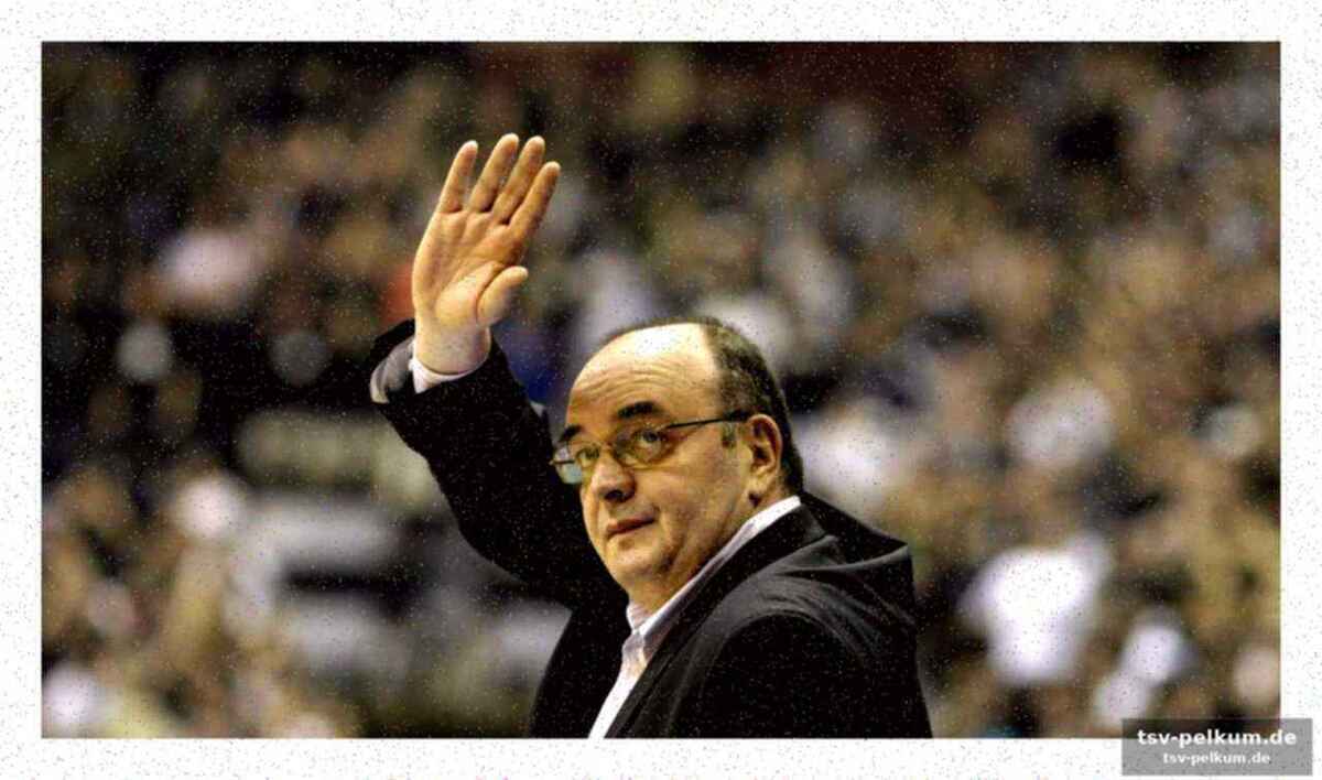 Ein baumeister des serbischen basketballs