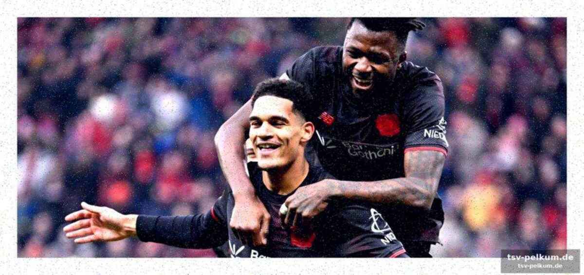 Leverkusen kontrolliert das spiel