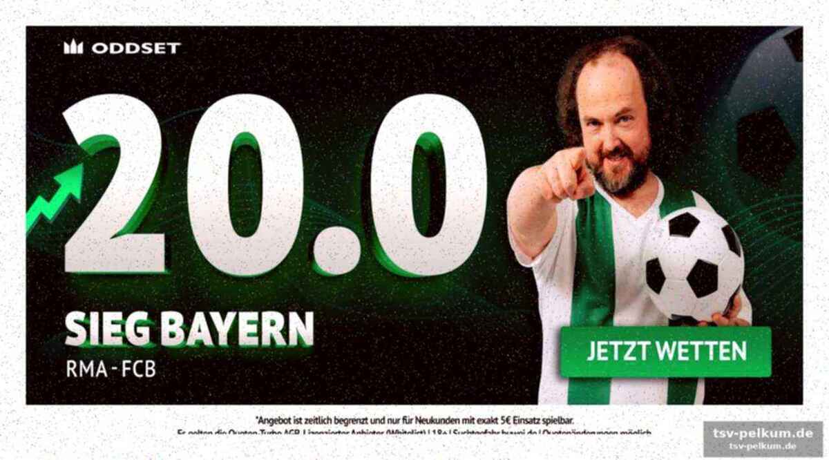 Sichern sie sich ihren bayern-boost!