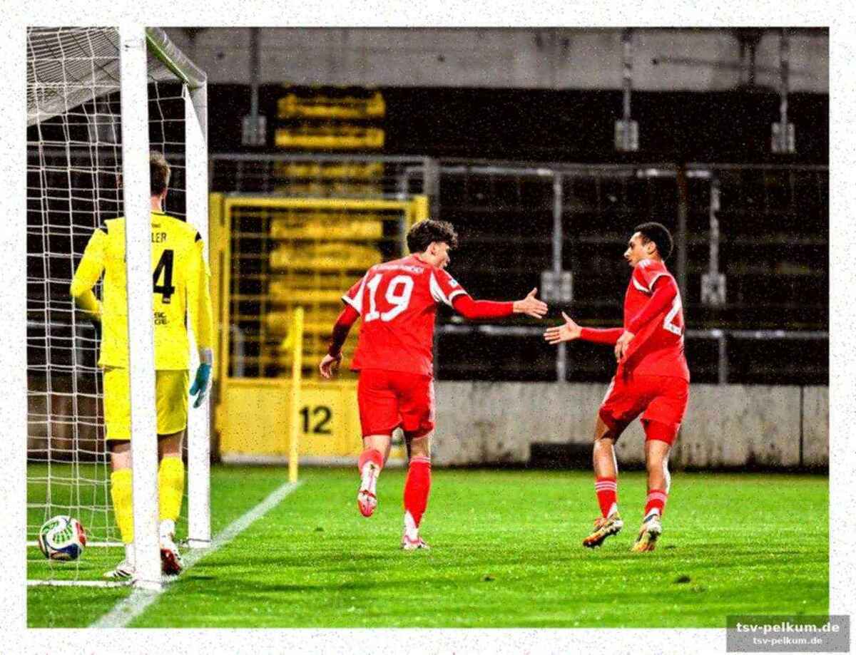 Spielverlauf: frühe führung entscheidet