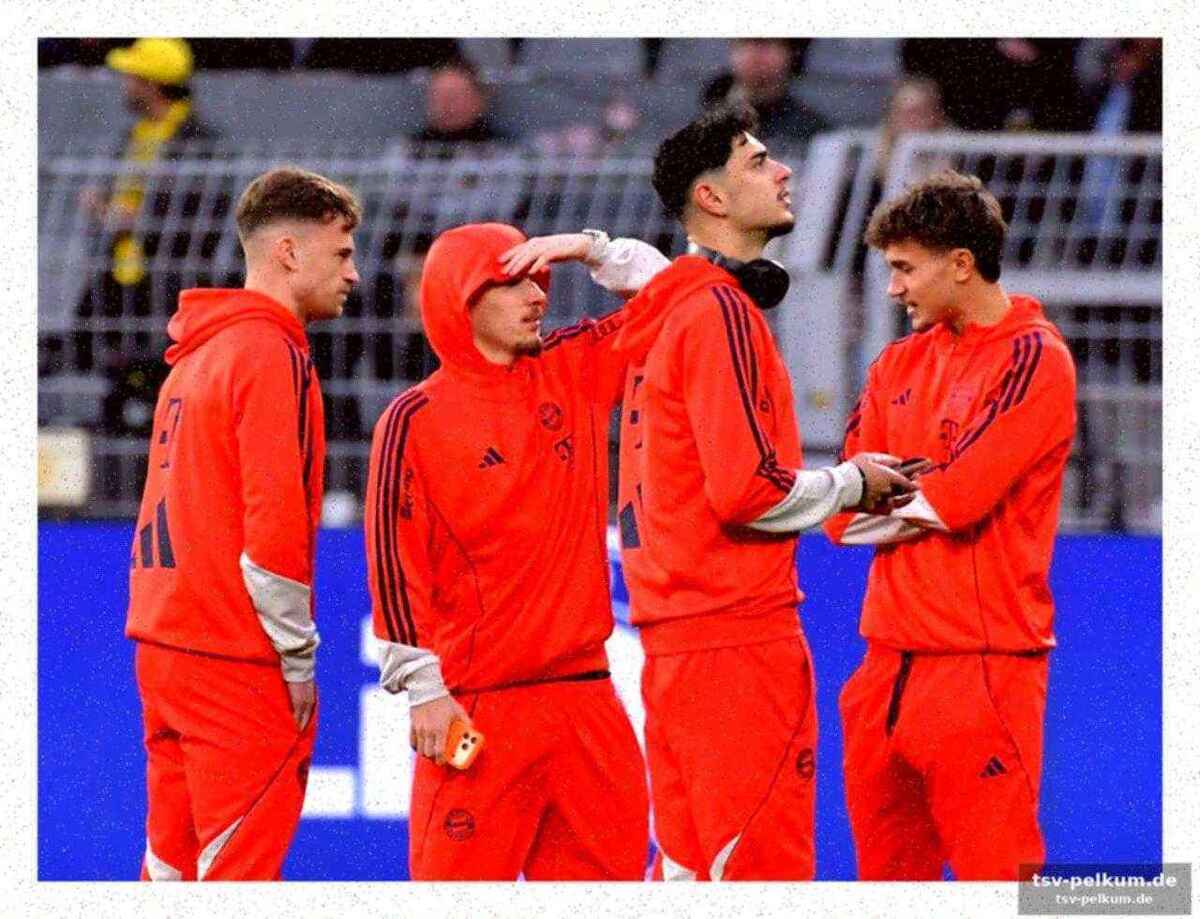 Die fans sehen rot