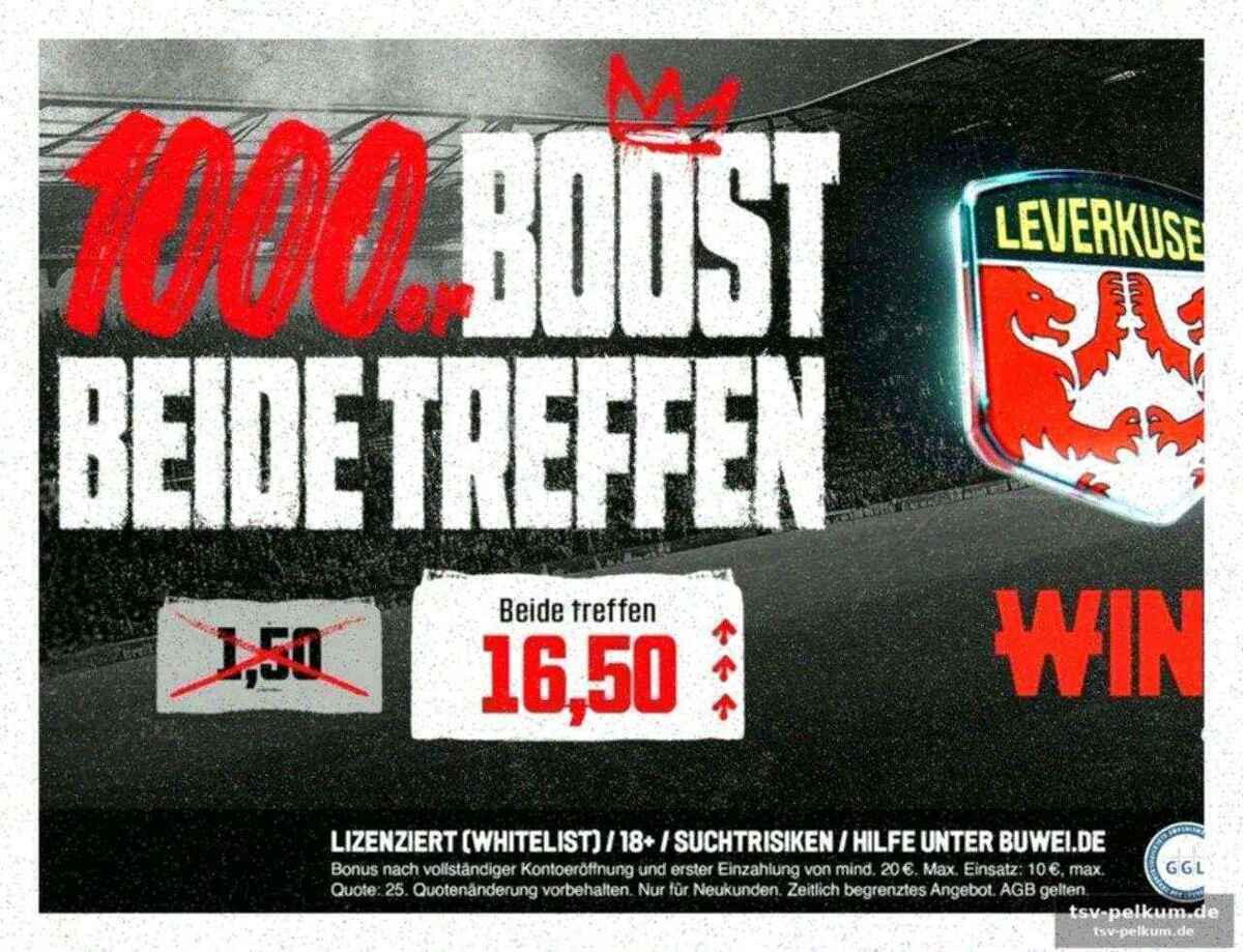 Risiko? nur auf dem rasen, nicht auf dem wettschein