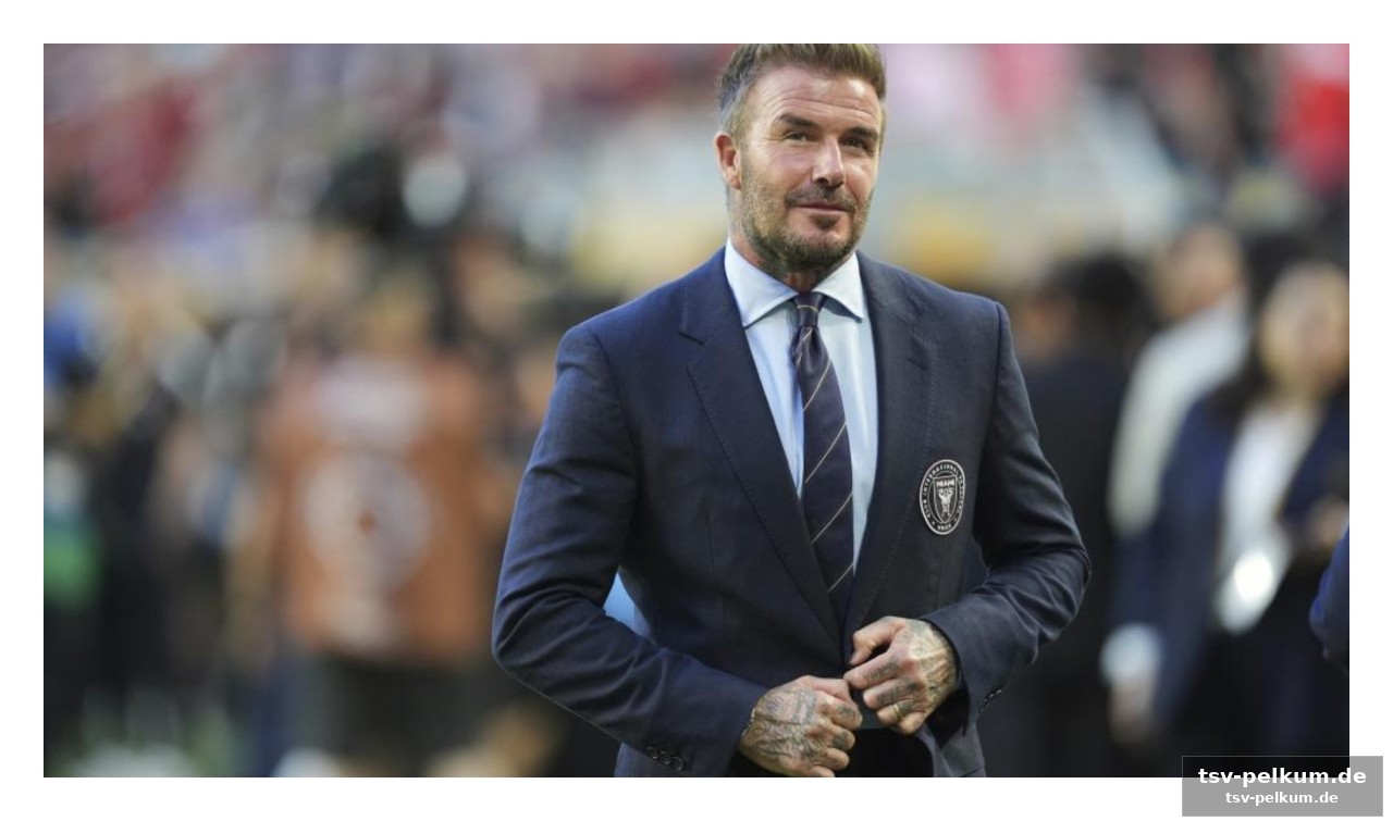 Die beckham-dynastie: mehr als nur fußball