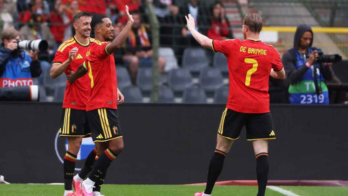 Bélgica demontriert können: erdrückende vorbereitung auf die wm!