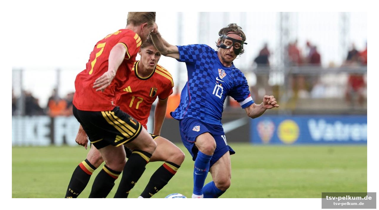Modrics maske kann nicht vor belgischer dominanz schützen