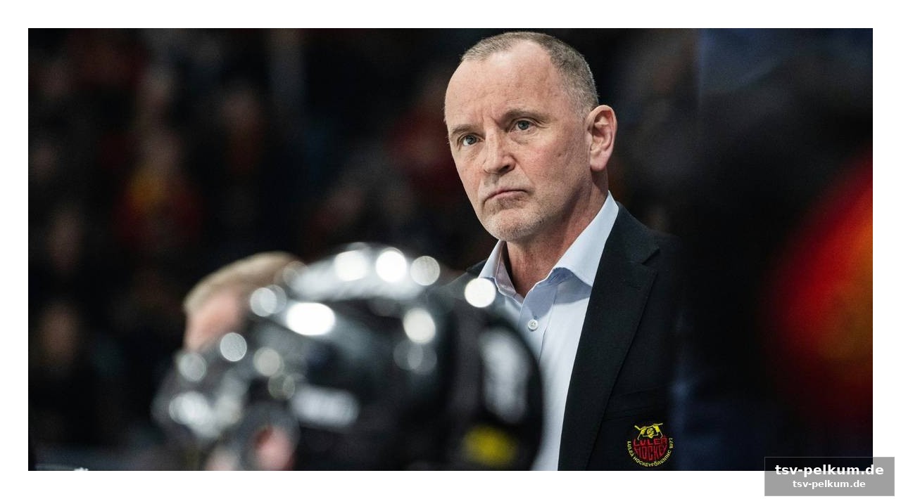 Ein erfahrener coach kommt an den rhein